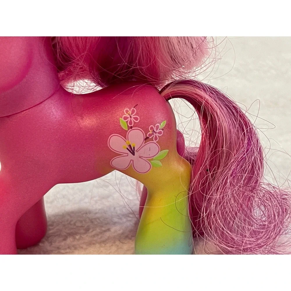 My Little Pony G3 Cheerilee Easter Pink Rainbow Hasbro 2007 Figure